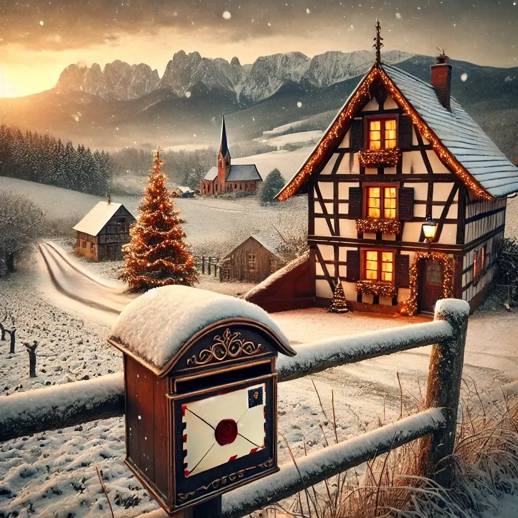 Lettre Noël en Alsace (2024)