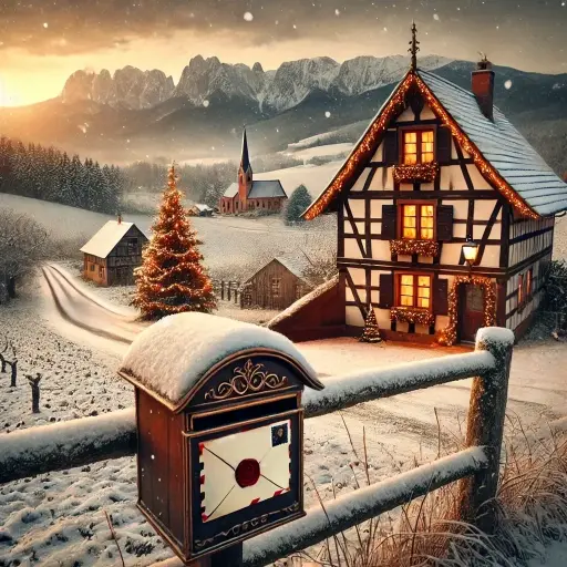 Lettre Noël en Alsace (2024)